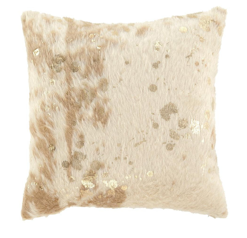 Landers Cream/gold Pillow (Set Of 4) - Ella Furniture