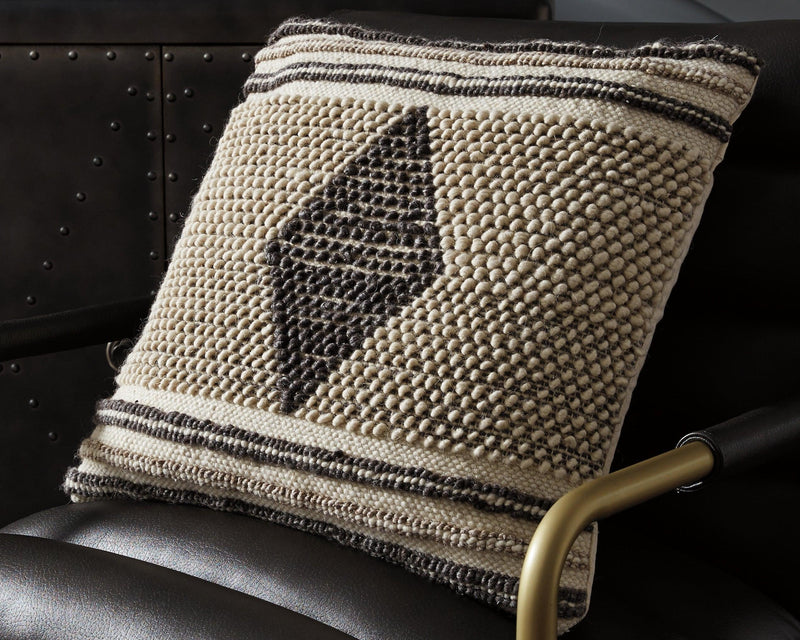 Ricker Gray/cream Pillow (Set Of 4)
