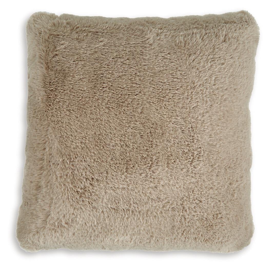 Gariland Taupe Pillow - Ella Furniture