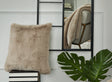 Gariland Taupe Pillow - Ella Furniture