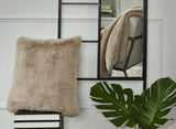 Gariland Taupe Pillow - Ella Furniture