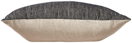 Edelmont Black/linen Pillow (Set Of 4) - Ella Furniture