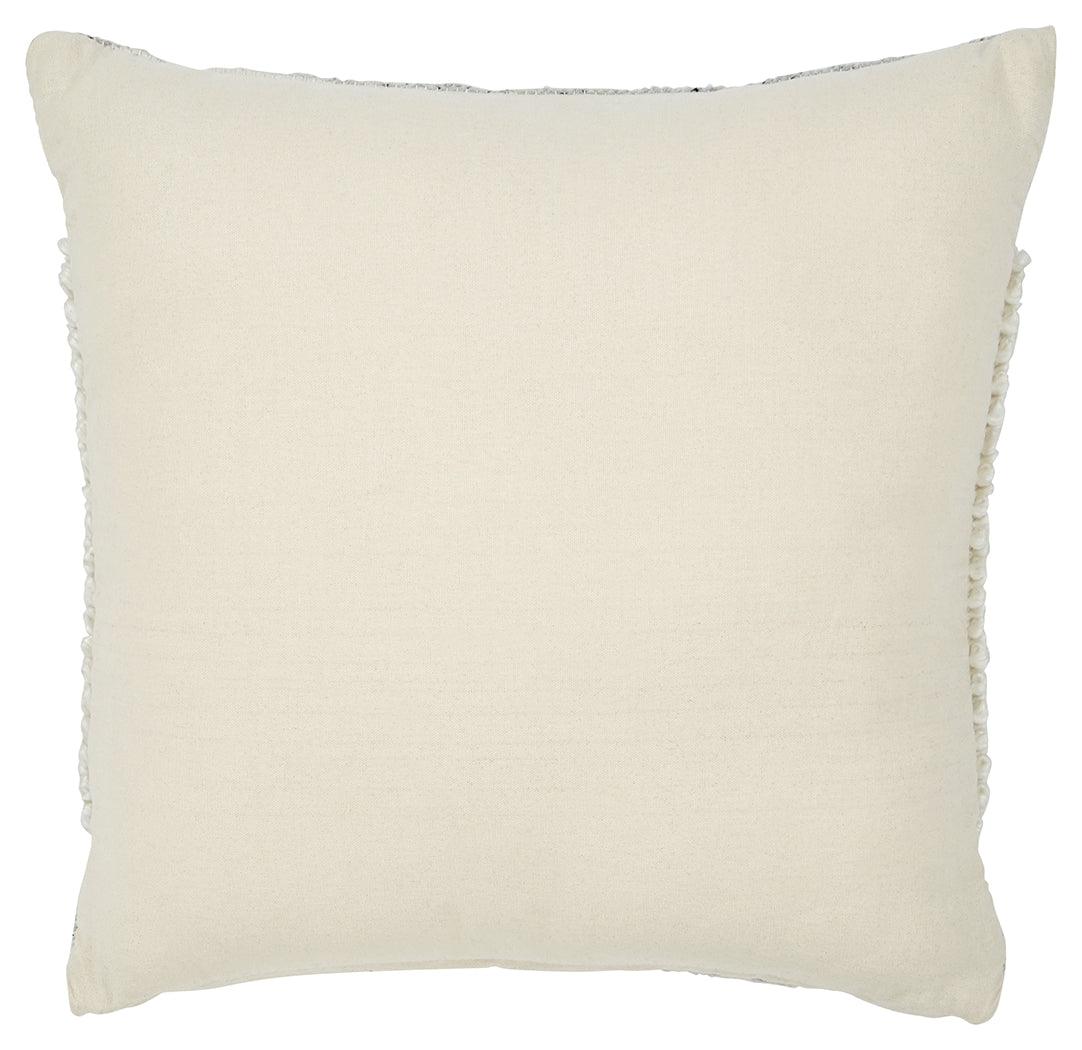 Rowcher Gray/white Pillow (Set Of 4) - Ella Furniture