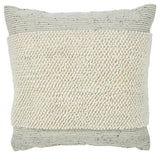 Rowcher Gray/white Pillow - Ella Furniture