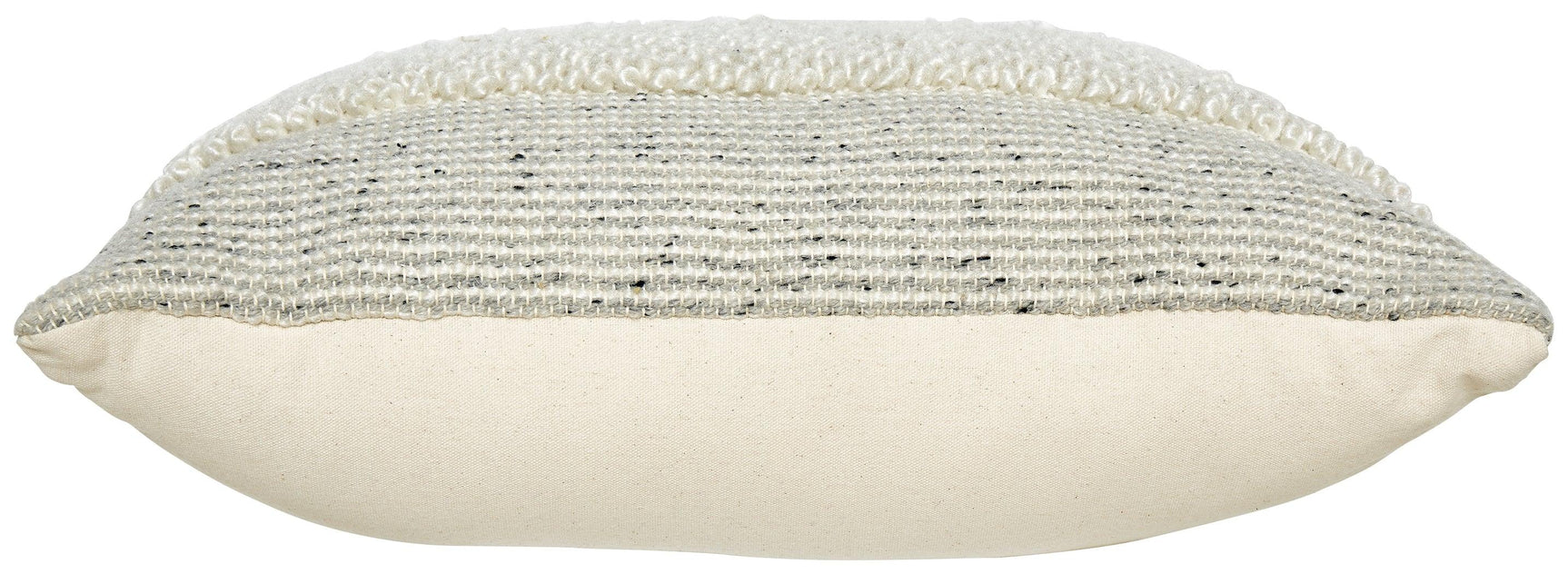 Rowcher Gray/white Pillow - Ella Furniture