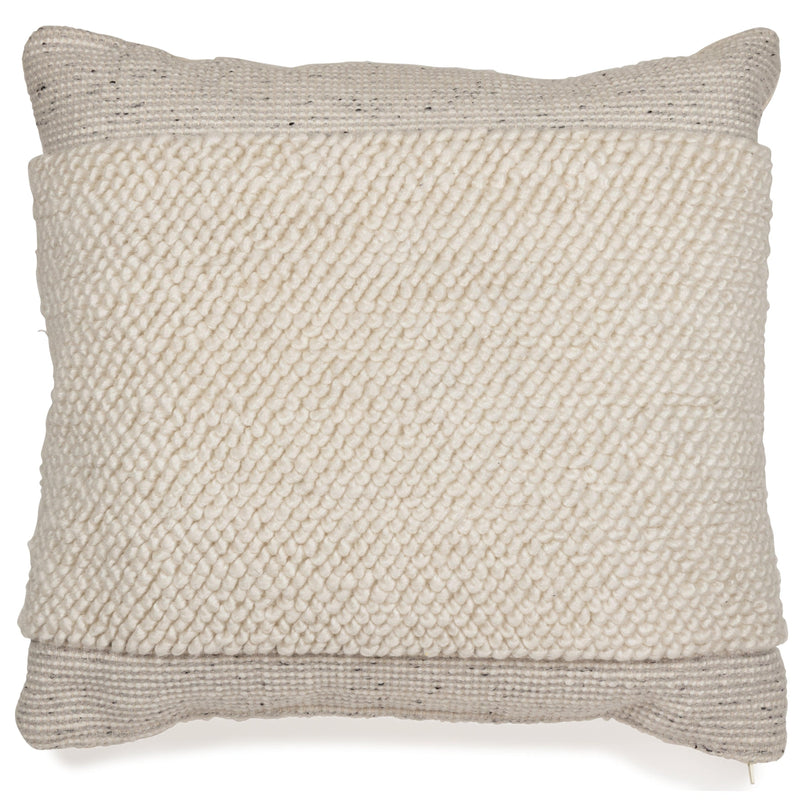 Rowcher Gray/white Pillow - Ella Furniture