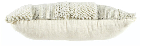 Standon Gray/white Pillow (Set Of 4) - Ella Furniture