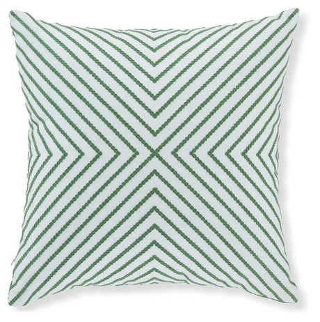 Bellvale Green/white Pillow (Set Of 4) - Ella Furniture