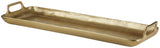 Posy Gold Finish Tray - Ella Furniture