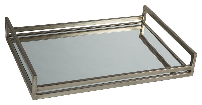 Derex Champagne Finish Tray