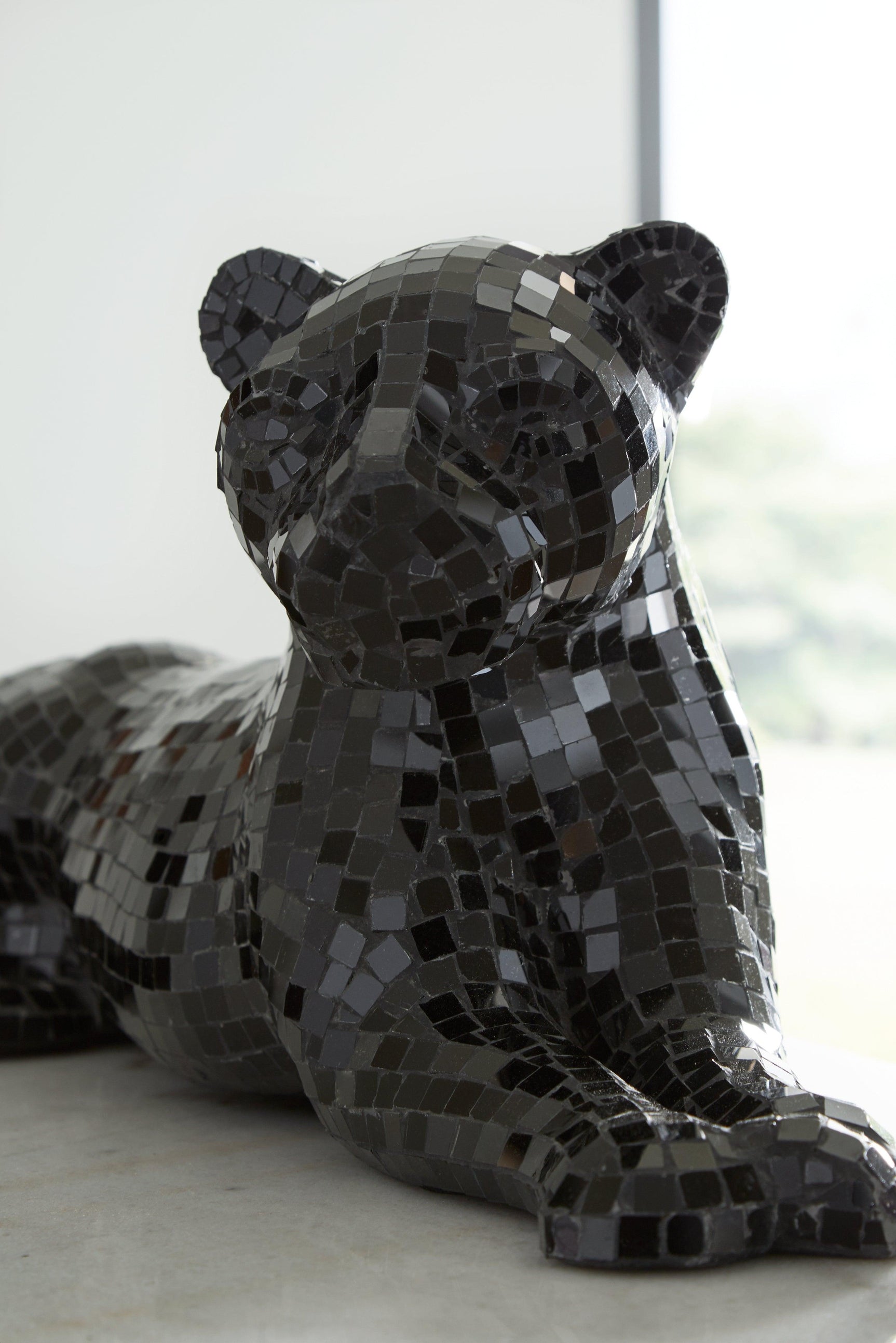 Drice Black Panther Sculpture - Ella Furniture