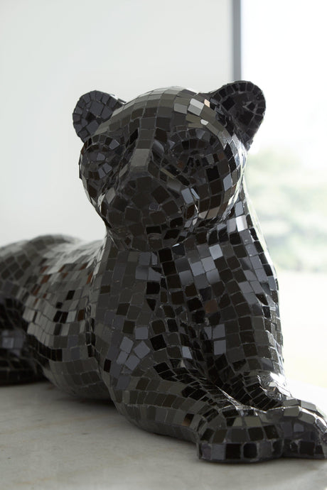 Drice Black Panther Sculpture - Ella Furniture
