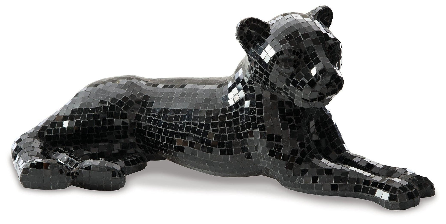 Drice Black Panther Sculpture - Ella Furniture