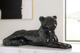Drice Black Panther Sculpture - Ella Furniture