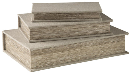 Jolina Linen Box (Set Of 3) - Ella Furniture