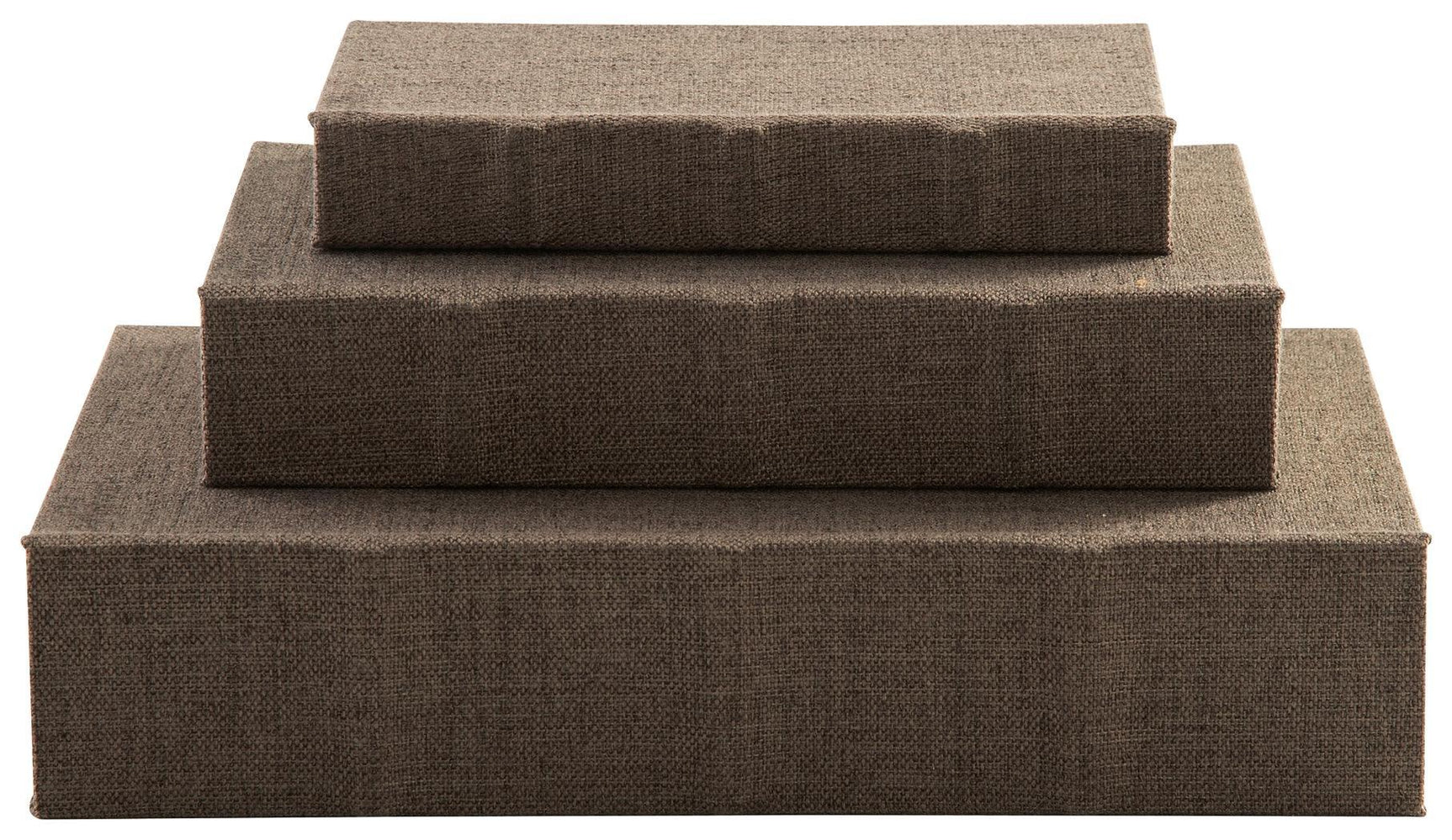 Jolina Brown Box (Set Of 3) - Ella Furniture