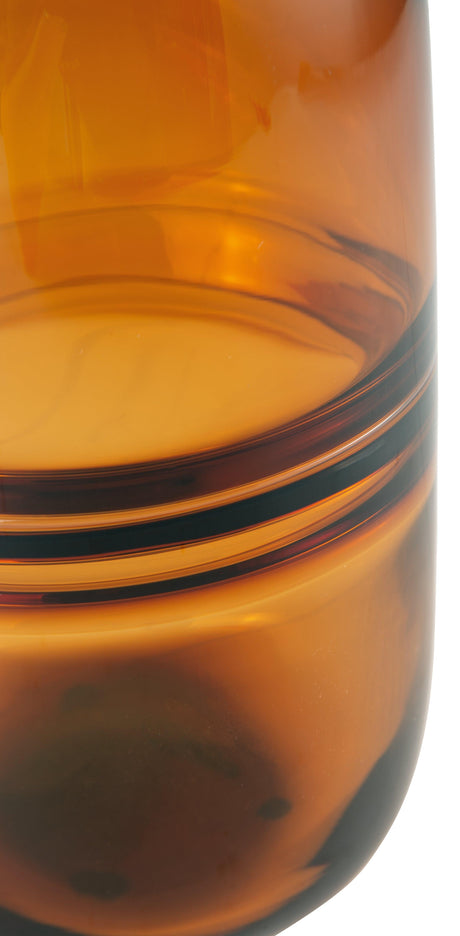 Lemmitt Amber Vase - Ella Furniture