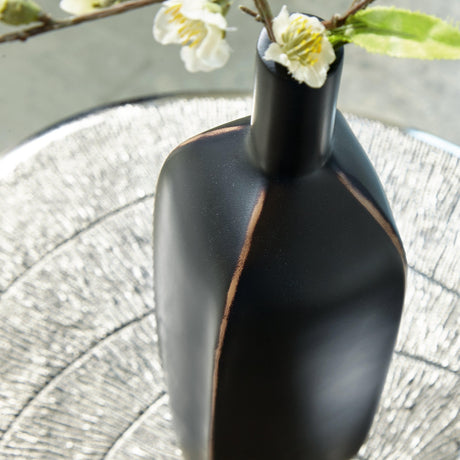 Rhaveney Black Vase (Set Of 3) - Ella Furniture