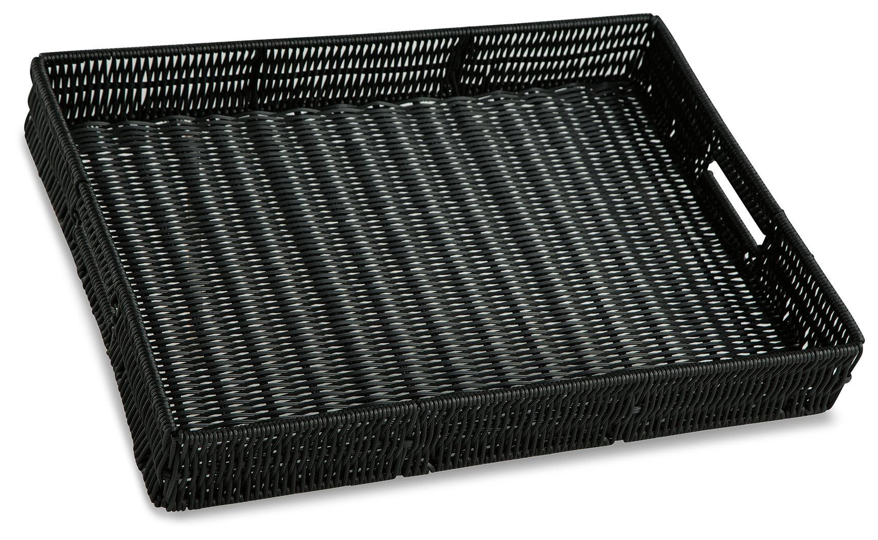 Evonne Black Tray - Ella Furniture