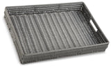 Evonne Antique Gray Tray - Ella Furniture