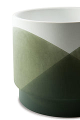 Ardenridge Green/white Planter (Set Of 2) - Ella Furniture