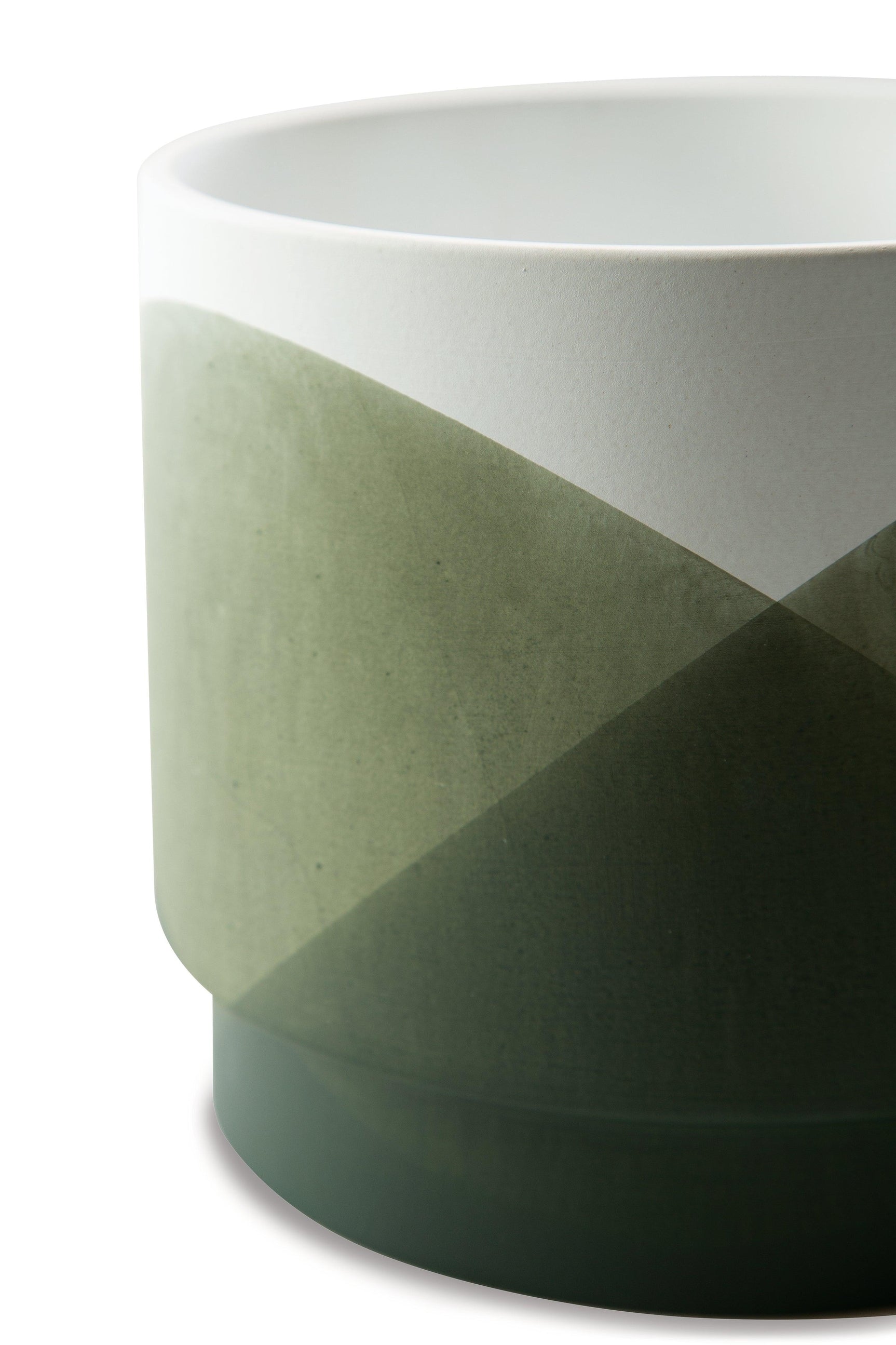 Ardenridge Green/white Planter (Set Of 2) - Ella Furniture
