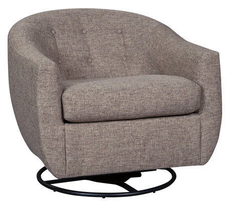 Upshur Taupe Accent Chair - Ella Furniture