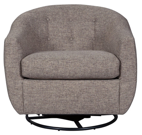 Upshur Taupe Accent Chair - Ella Furniture
