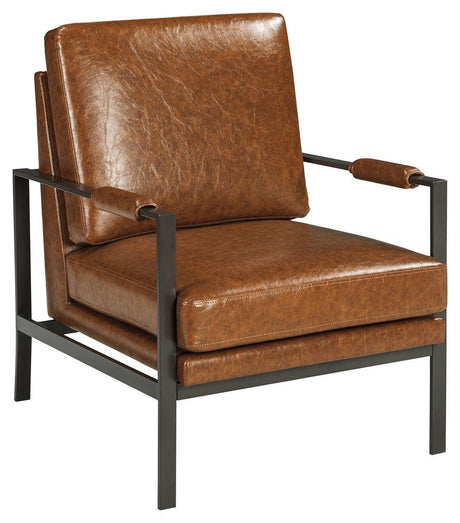 Peacemaker Brown Accent Chair - Ella Furniture