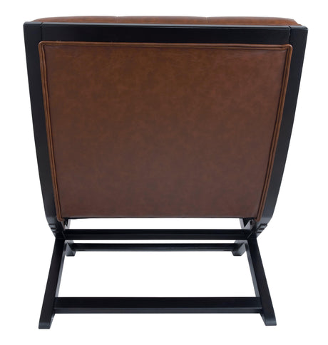 Sidewinder Brown Accent Chair - Ella Furniture