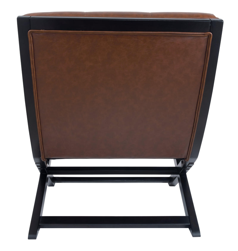 Sidewinder Brown Accent Chair