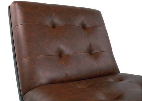 Sidewinder Brown Accent Chair - Ella Furniture