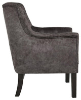 Drakelle Charcoal Gray Accent Chair - Ella Furniture