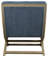 Sidewinder Blue Accent Chair - Ella Furniture