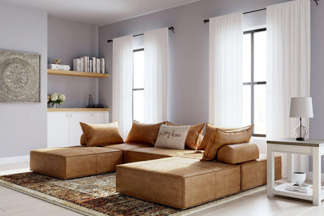 Bales Taupe Accent Chair - Ella Furniture