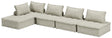 Bales Taupe 5-Piece Modular Seating - Ella Furniture