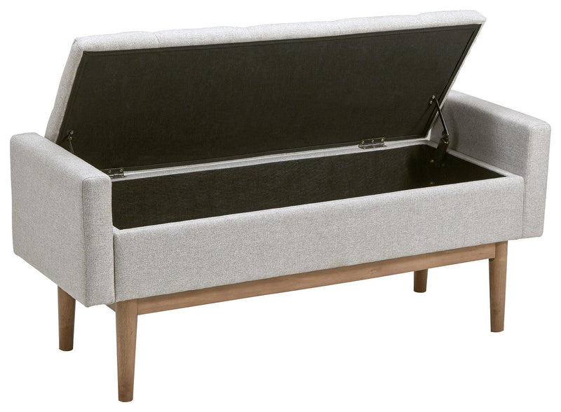 Briarson Beige/brown Storage Bench - Ella Furniture