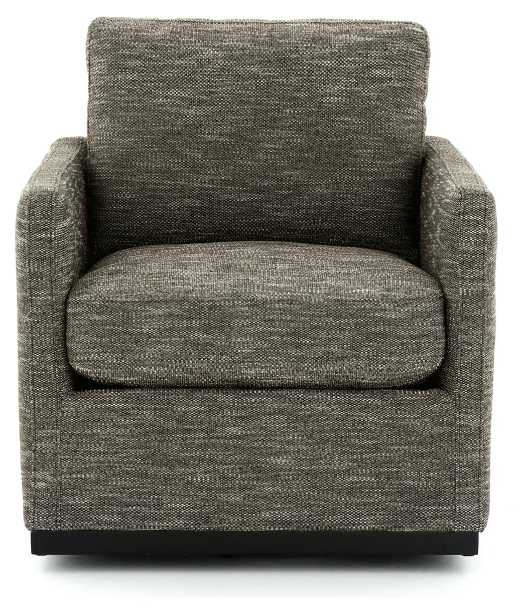 Grona Earth Swivel Accent Chair - Ella Furniture