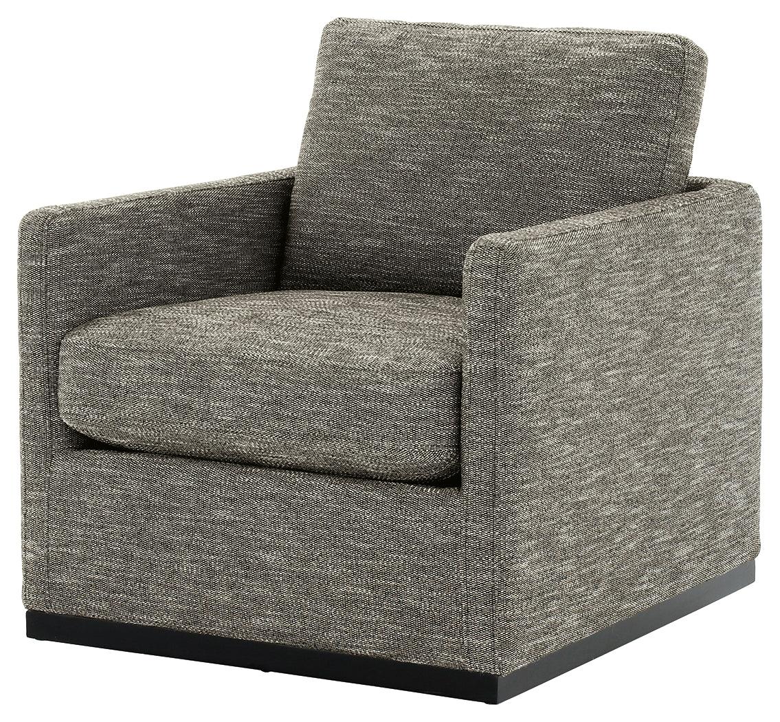 Grona Earth Swivel Accent Chair - Ella Furniture