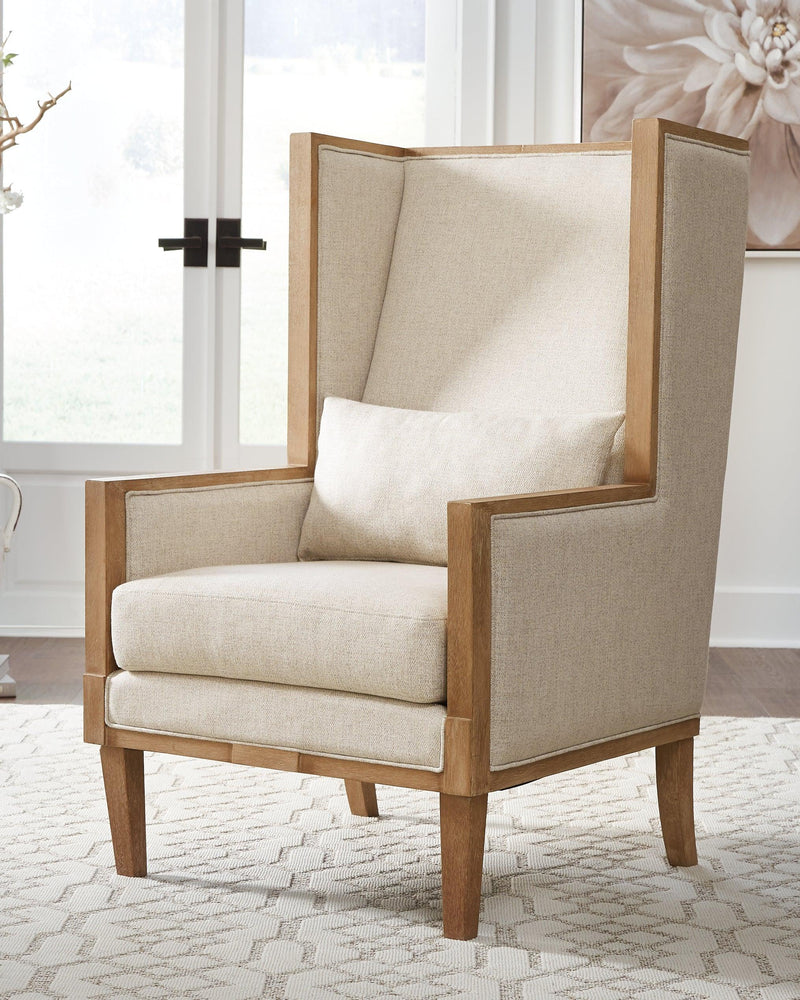Avila Linen Accent Chair - Ella Furniture