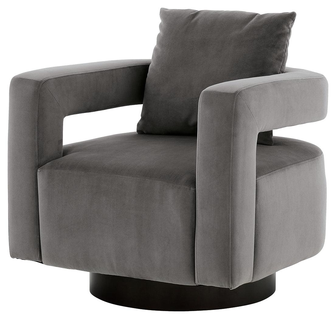 Alcoma Otter Swivel Accent Chair - Ella Furniture