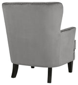 Romansque Gray Accent Chair - Ella Furniture