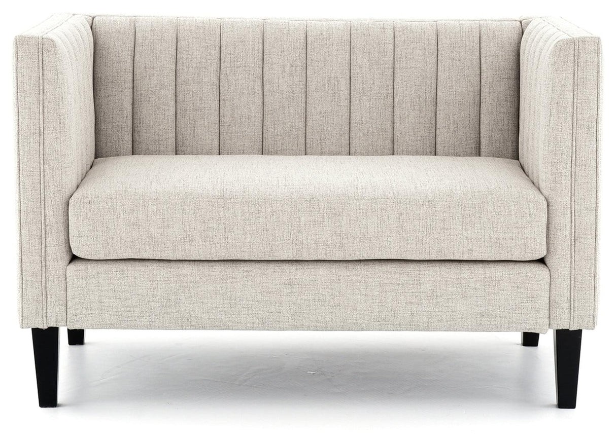 Jeanay Linen Accent Bench - Ella Furniture