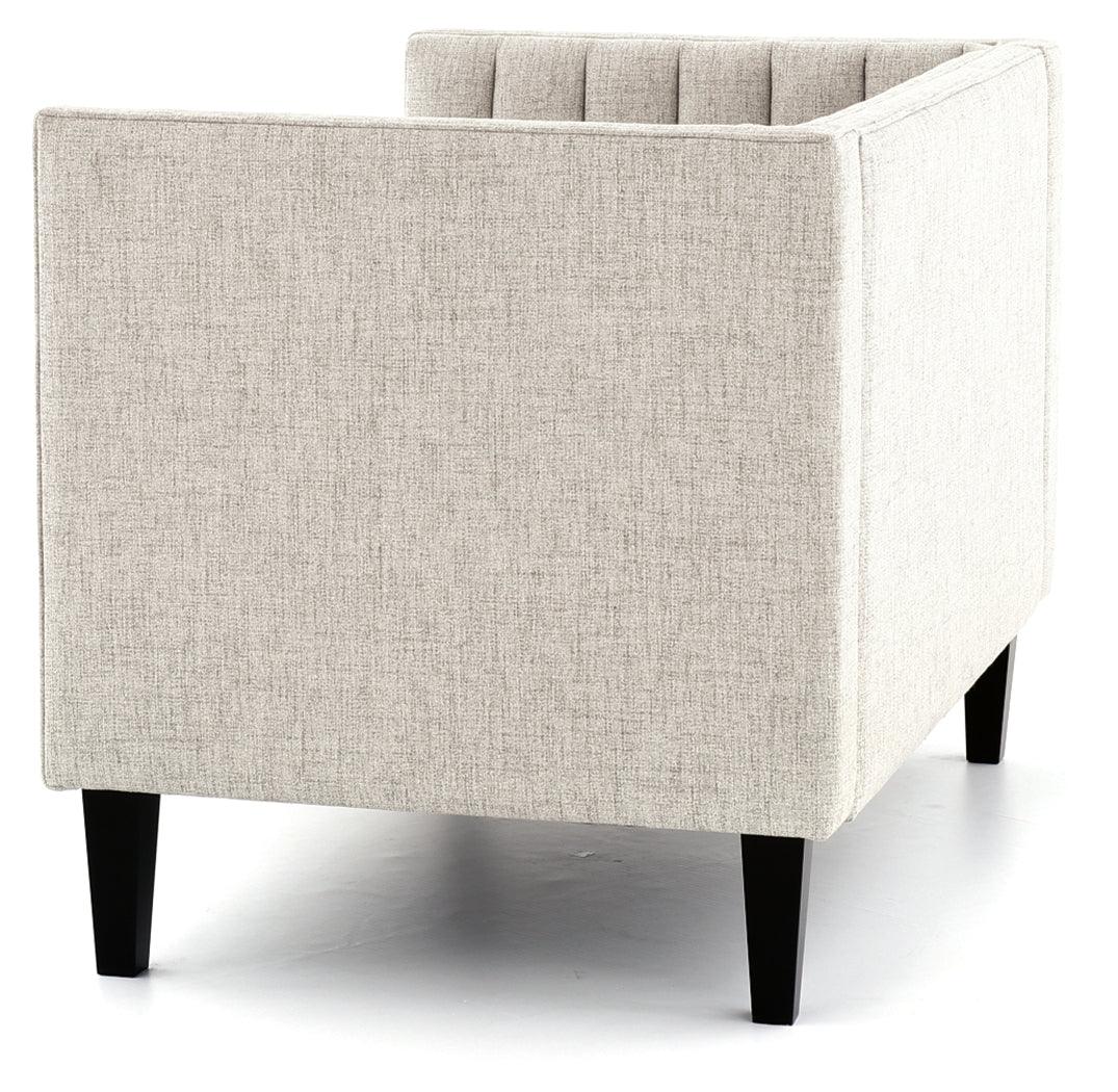 Jeanay Linen Accent Bench - Ella Furniture