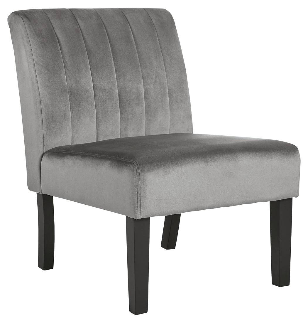 Hughleigh Gray Accent Chair - Ella Furniture