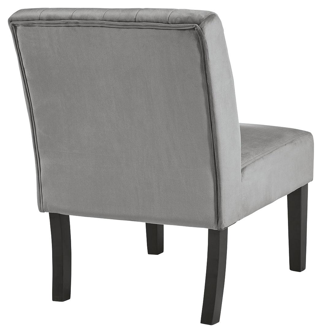 Hughleigh Gray Accent Chair - Ella Furniture