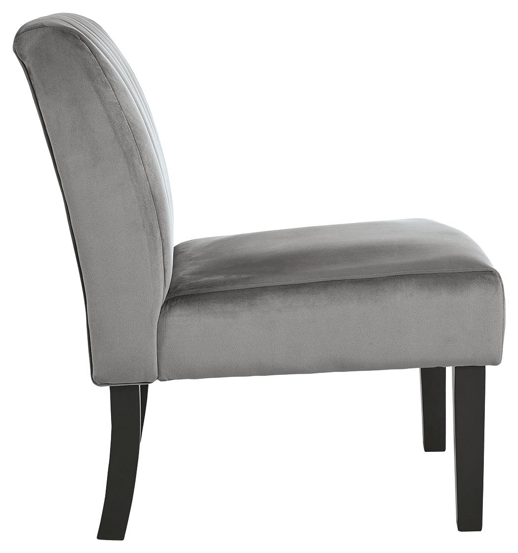 Hughleigh Gray Accent Chair - Ella Furniture