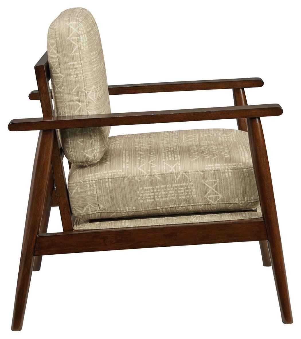 Bevyn Beige Accent Chair - Ella Furniture