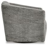 Bramner Charcoal Accent Chair - Ella Furniture
