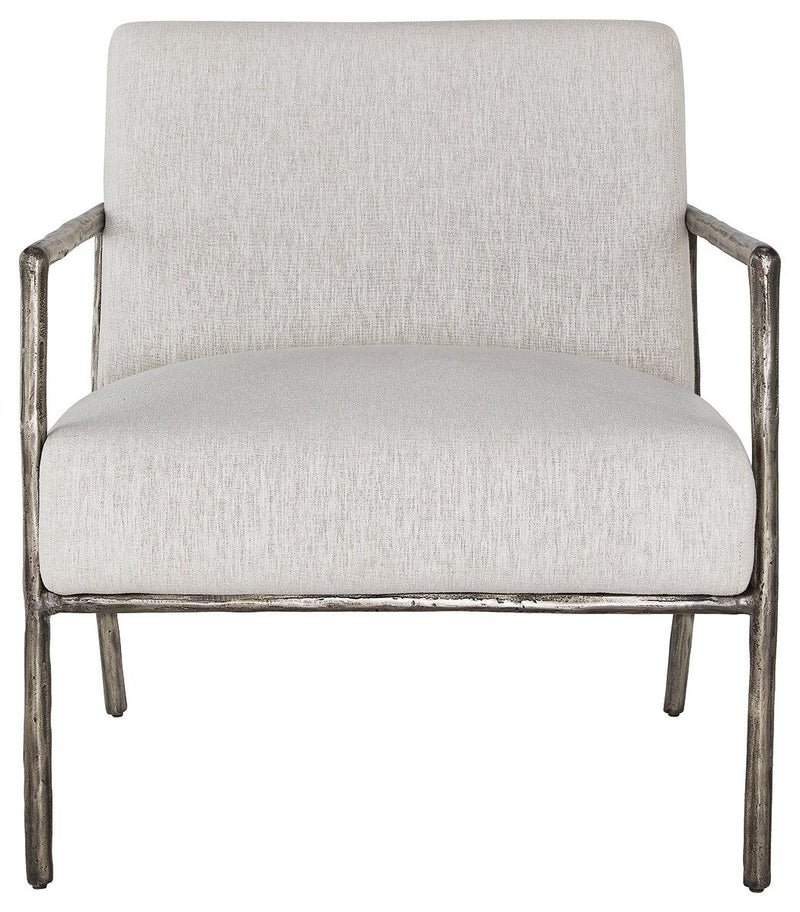 Ryandale Linen Accent Chair - Ella Furniture